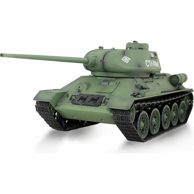 Amewi RC tank T-34/85 zelený RTR IR+BB 1:16