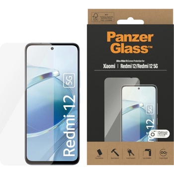 Panzer Стъклен протектор PanzerGlass - Case Friendly, Xiaomi Redmi 12/12 5G (5711724080685)