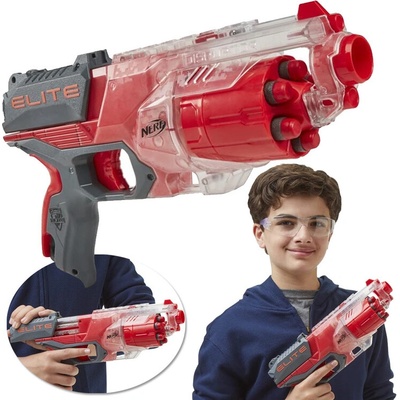 Tomido Pistole NERF Disruptor DOSTŘEL 27 m + 6x pěnové náboje