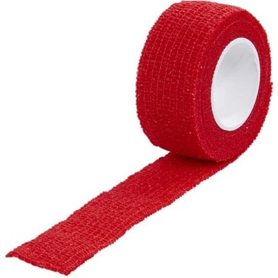 Vet-Flex Obinadlo elast. 2,5cm x 4,5m červené Kruuse