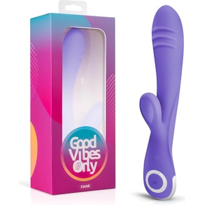Good Vibes Only Fane Rabbit - вибратор за жени с клитор стимулатор - лилав
