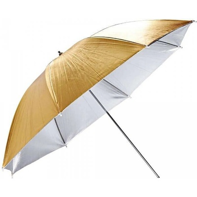 Godox deštník UB-007 zlato stříbrný oboustranný 84 cm