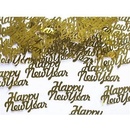 Konfety Happy New Year zlaté 3g P76