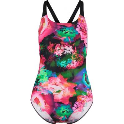 arena Дамски бански костюм Arena Women's Roseland Swimsuit Swim Pro Back Swimsuit - Black Multi - размер 32 (EU) (150-4067-0113)