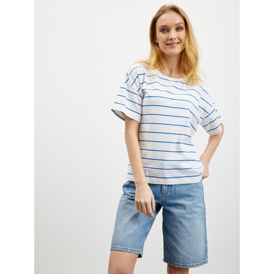 ZOOT. lab Бяла дамска тениска на райета ZOOT. lab Floss ZOOT. lab | Byal | ЖЕНИ | XS