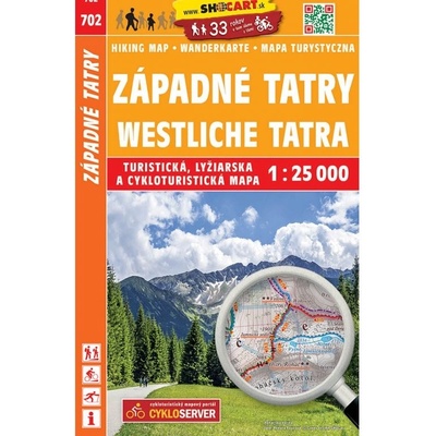 Západné Tatry 1:25 000