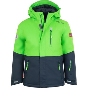 TROLLKIDS Детско ски яке Trollkids Kid's Hallingdal Jacket Winter jacket - Bright Green / Navy - размер 92 (EU) (703-2538-0111)