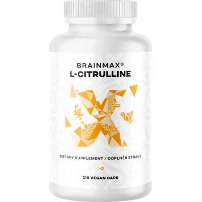 BrainMax L-Citrulline L-citrulin 210 rostlinných kapsúl