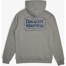 Deus Ex Machina Extremity Hoodie Grey Marle