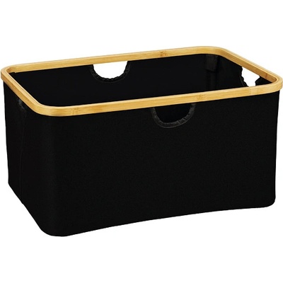 Kesper úložný box s bambusovým rámem XXL 57 x 37 x 26 cm černá