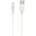 DeTech Кабел за данни DeTech DE-24i, Lightning (iPhone 5/6/7/SE), 1.0m, Бял - 14127