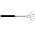 NIKOMAX Въздушен кабел F/UTP CAT5e BC, 24AWG, PE, външен, 305m, черен NMC 4200B-BK (NMC 4200B-BK)
