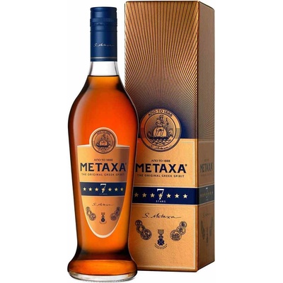 Metaxa 7* 40% 0,7 l (kartón)
