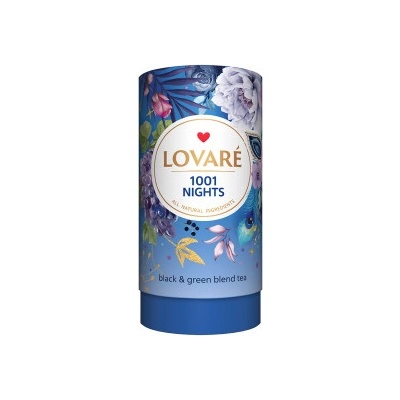 Lovare sypaný zelený čierny čaj 1001 NOCÍ 80 g