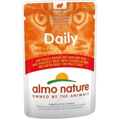 Almo Nature Daily kuře a hovězí 70 g