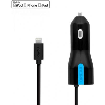 Incipio High Speed Car Charger Lightning + USB 4.8A PW-171 - мощно зарядно за кола с Lightning конектор и USB изход за смартфони и таблети