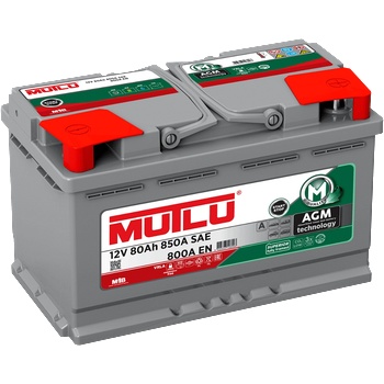Image 1 of MUTLU AGM 80Ah 800A right+