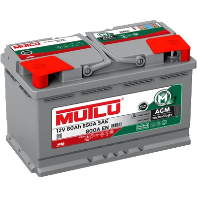 MUTLU AGM 80Ah 800A right+