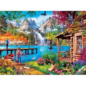 Masterpieces - Puzzle Fishing with Pappy - 1 000 piese