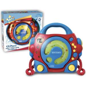 Bontempi Детски CD плейър Bontempi - С 2 микрофона и адаптер (BonSD-9970.2) - ozone