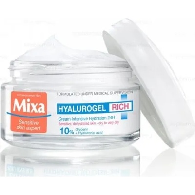 Mixa Hyalurogel Rich хидратиращ крем за лице 50мл