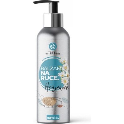 Nanolab pečující antibakteriální balzám na ruce s bambuckým máslem 200 ml