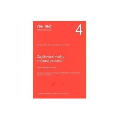 VDA 4 - Část 4: Modely postupů (3.vydání)