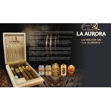 Lo Mejor de La Aurora Wooden box Sampler 5 ks