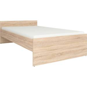 Black Red White Легло nepo plus loz/120 дъб сонома