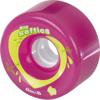 Powerslide Chaya Big Softies Clear 65 mm 78A 4 ks