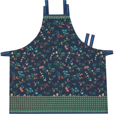 PIP Studio Zástěra Berry Blues modrá 85 x 88 cm 51.030.032