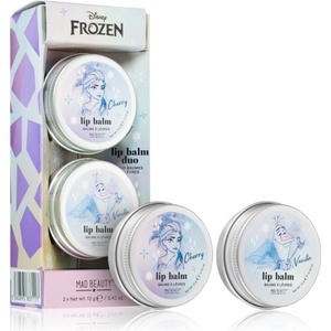 Mad Beauty Frozen подхранващ и хидратиращ балсам за устни дуо с аромат Cherry and Vanilla 2x12 гр