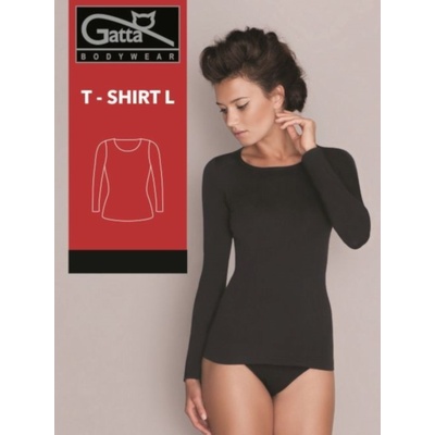 Gatta Дамски топ T-shirt-Koszulka-L-BlackV-63831-Black - Черен, размер S