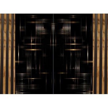 Стенен панел bamboo charcoal i Модел: 3367 i с непрекъсната или огледална шарка i uv лак