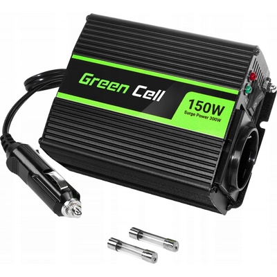 Green Cell INV29 12V/230V 150W/300W čistý sinus | Zboží Auto