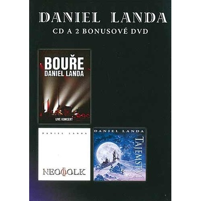 Daniel Landa - Bouře / Neofolk / Tajemství, 2 CD+DVD