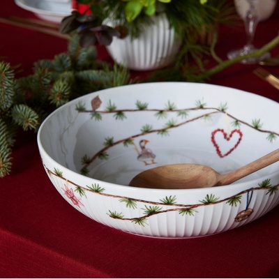 KÄHLER Porcelánová mísa Hammershøi Christmas multi porcelán 30 cm