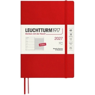 Cherry Medium A5 Týdenní 2027