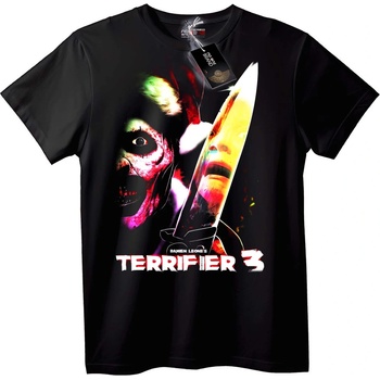 NOONEBRAND Тениска Terrifier 3 Хорор - S, Black