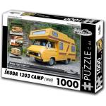 Retro cars - Puzzle Škoda 1203 Camp II (1969) - 1 000 piese