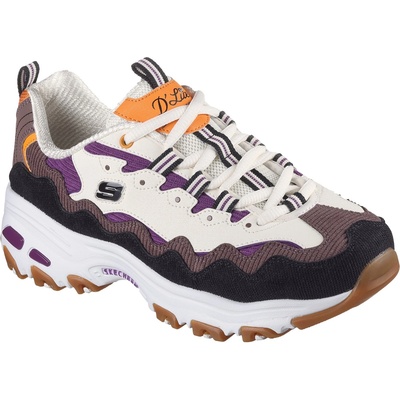 Skechers Маратонки Skechers Women's D Lites Classic Low-Top Trainers - Natural/Multi