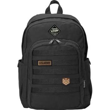 Unkeeper Ученическа раница, Unkeeper, Army, 43 x 32 x 13 см, Черен