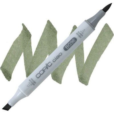 Lihová fixa COPIC Ciao oboustranná Brush & Chisel, Bush (BG96)