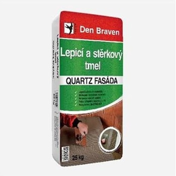 Den Braven QUARTZ FASÁDA lepicí a stěrkový tmel 25 kg