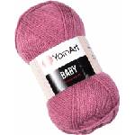 YARNART Baby 3017 Dusty Pink Плетива прежда (Baby 3017)