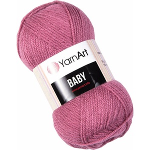 YARNART Baby 3017 Dusty Pink Плетива прежда (Baby 3017)
