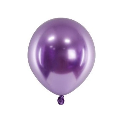 Lesklé balóny 12cm fialový