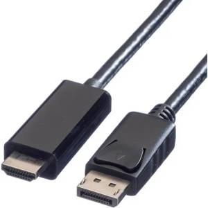 Roline Кабел Roline 11.99. 5786, DisplayPort(м) към HDMI(м), 2m, черен (11.99.5786)