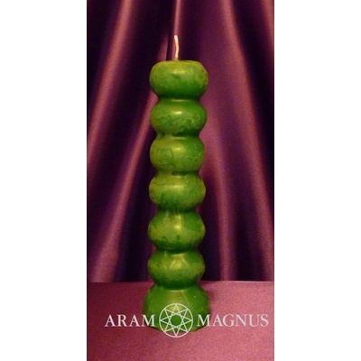 Arammagnus svíce magická knoflíková 7denní zelená 153 g