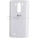 Náhradní kryty na mobilní telefony Kryt LG G3 D855 Zadní bílý